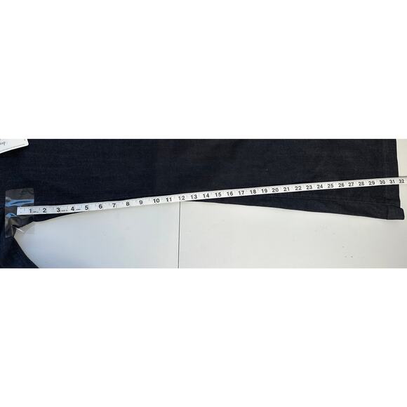 AG Adriano Goldschmied NWT Dark Blue Flare Jeans Mid Rise Bohemian Indie 27 - Picture 8 of 11